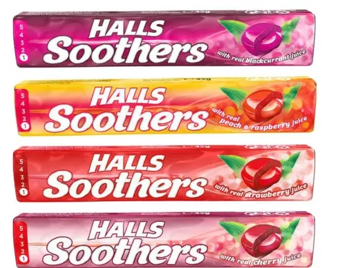 £0.85 Halls Soothers (20)