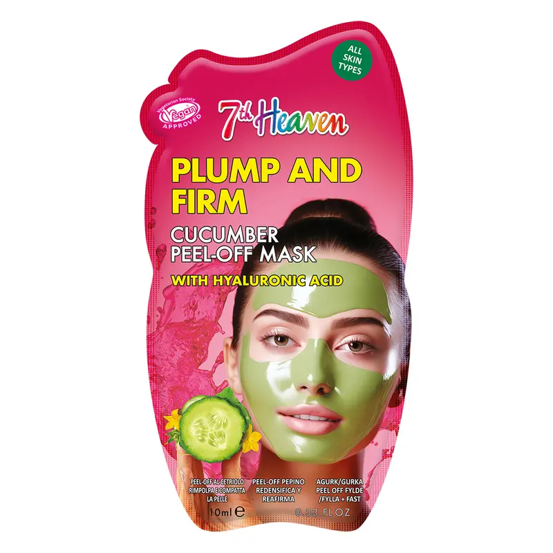 £1.49 7th Heaven Face Mask Cucumber Peel Off (12)