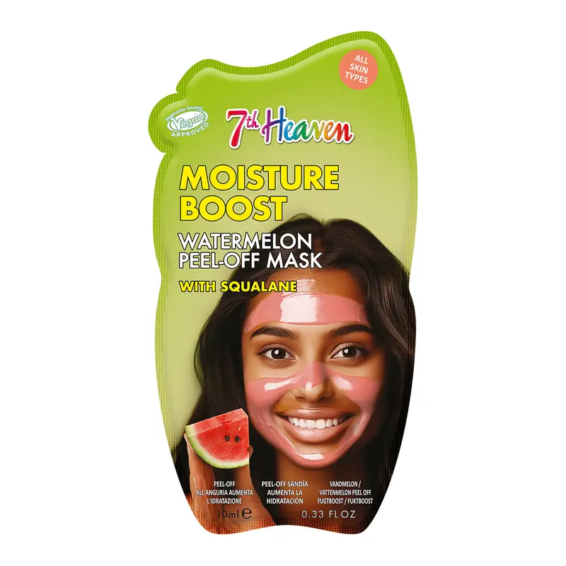 £1.49 7th Heaven Face Mask Watermelon Peel Off (12)