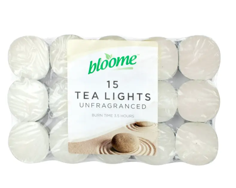 £1.59 15 Tealights Unfragranced (24)