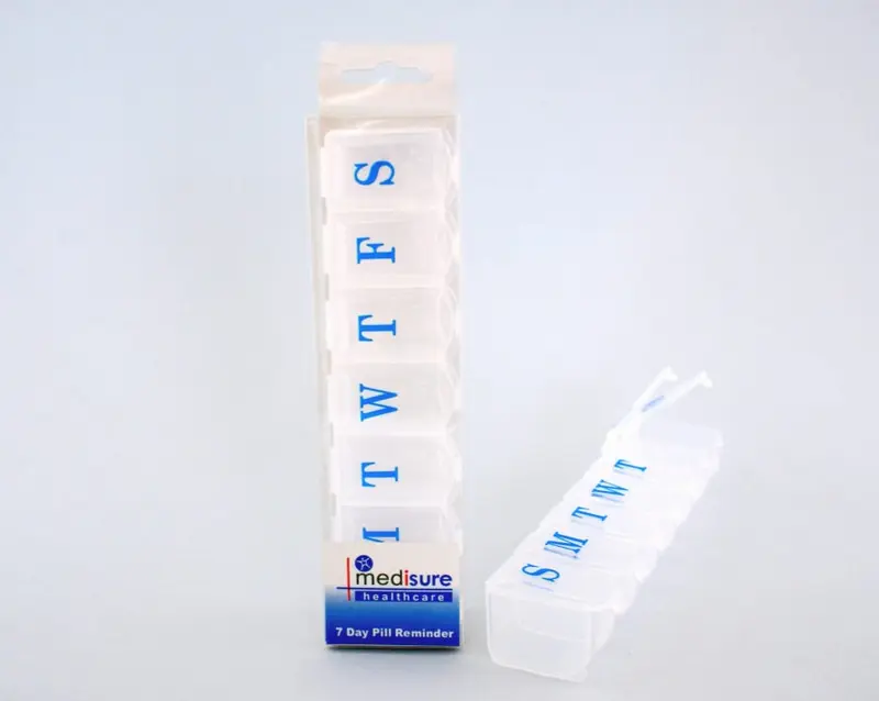 £1.79 Medisure 7 Day Pill Box (6)