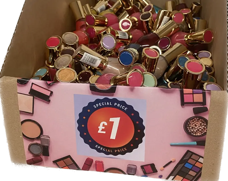 £1 Nail Varnish Dump Bin (144)