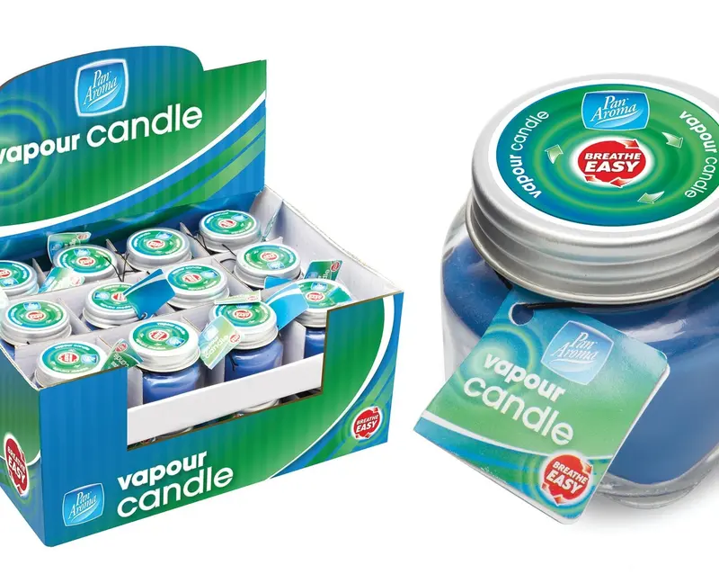 £1 Pan Aroma Vapourising Candle (24)