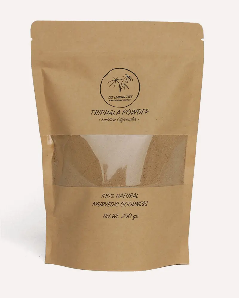 100% Natural Triphala Powder, Amalaki,  Bibhitaki , Haritaki By The Leaning Tree