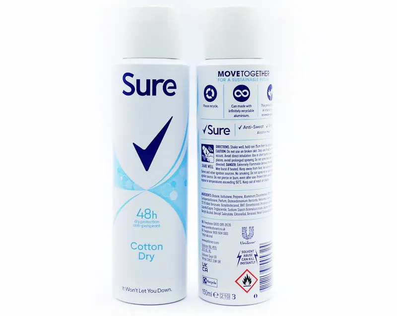 £2.79 Sure Womens Deodorant Spray (6)