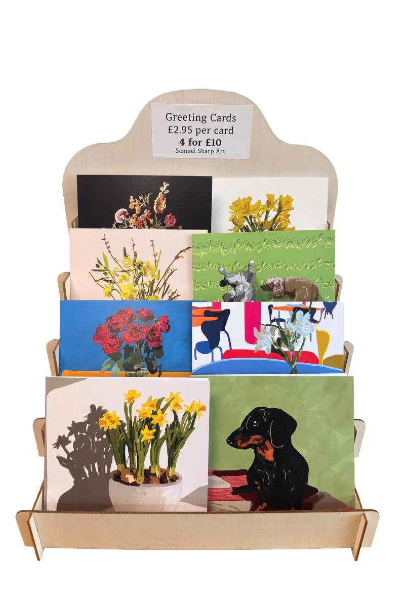 £2.95 Samuel Sharp Art Cards (6)