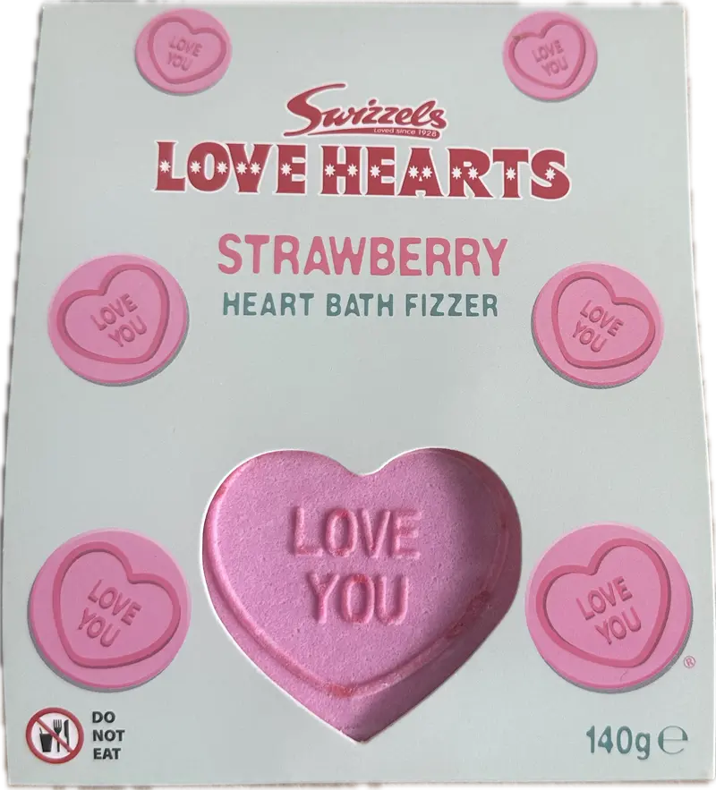 £2.99 Lovehearts Bath Fizzers (12)
