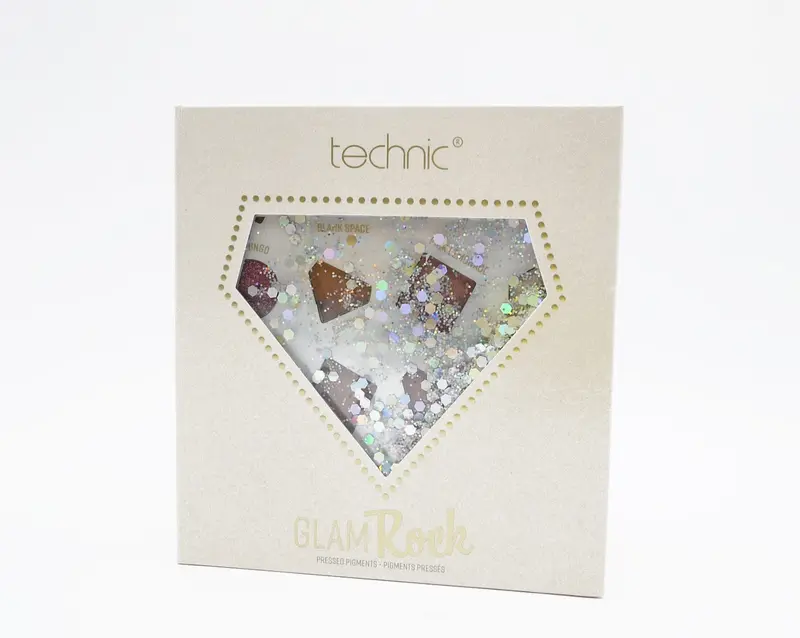 £2.99 TECHNIC GLAM ROCK PIGMENT PALETTE (10)