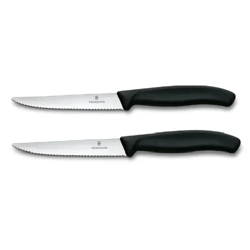 2 x Victorinox Swiss Classic Pizza / Steak Knife