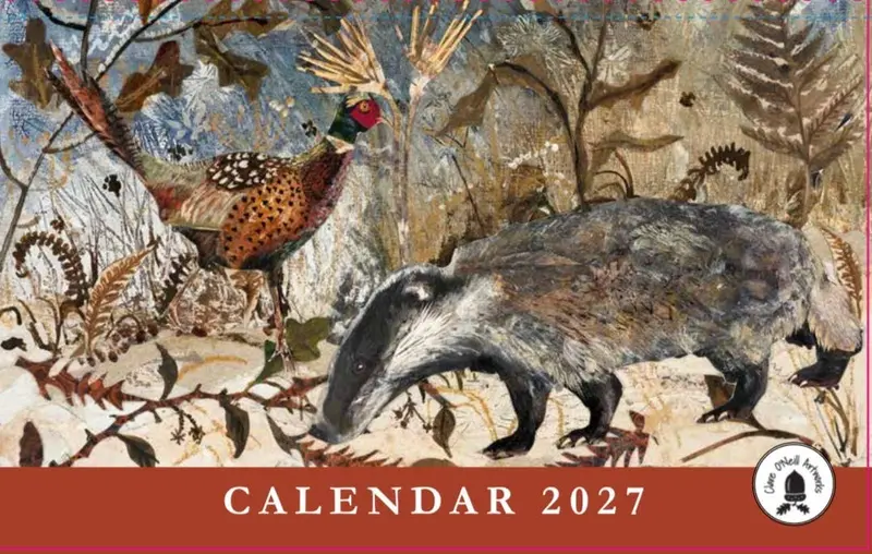 2027 A5 desktop calendar