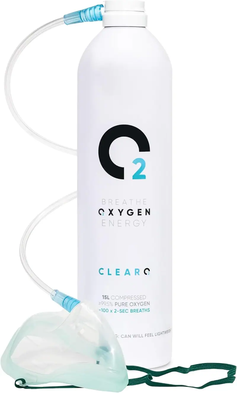 £21.99 15L Oxygen Can With Mask (SINGLES)