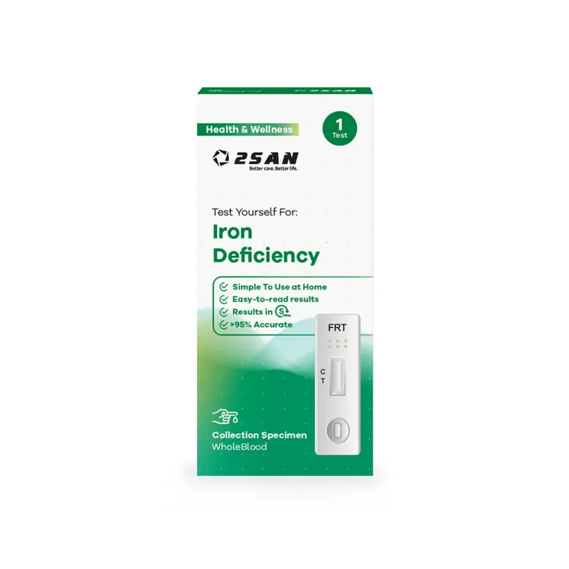 2San Iron Deficiency Self Test Kit β 1 Test