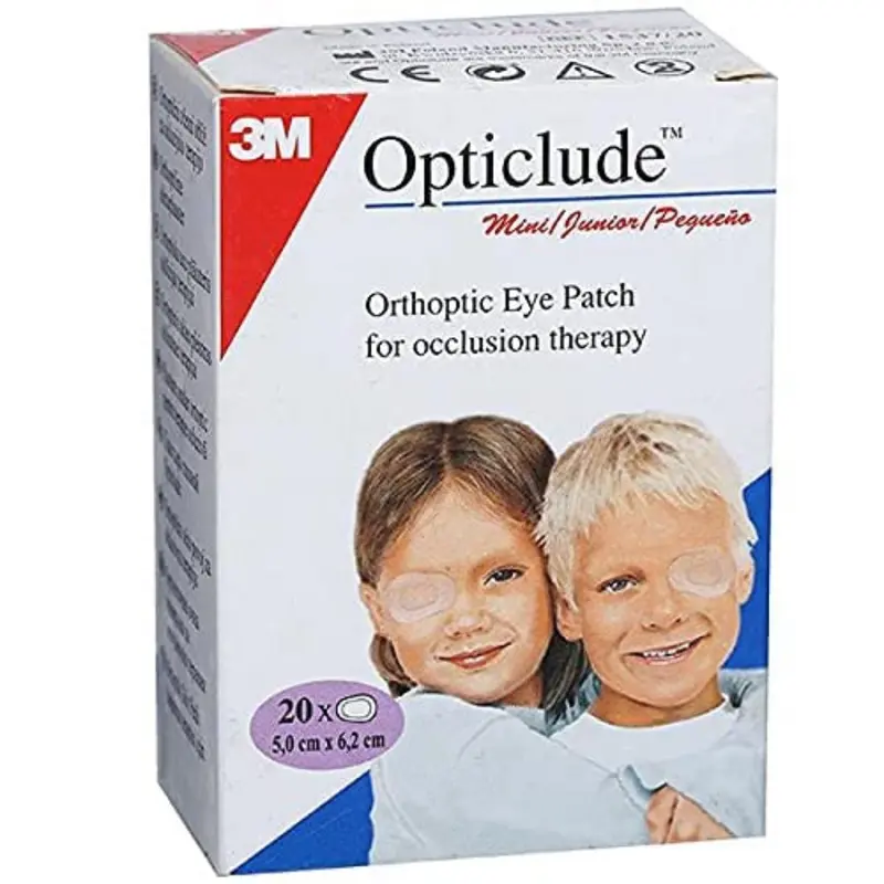 3M Opticlude Orthoptic Junior Eye Patches - 20 Pcs (D)