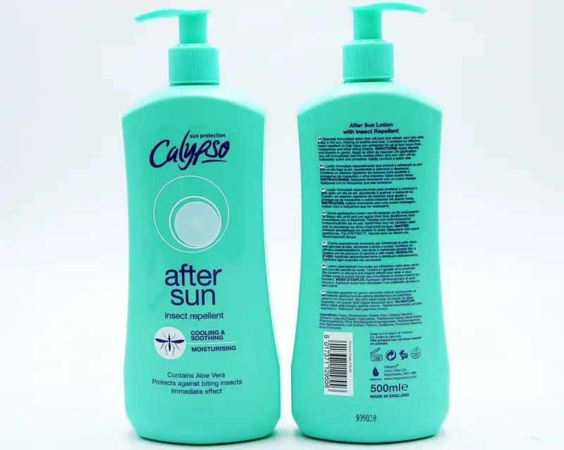 £4.99 Calypso After Sun & Insect Repellent 500ml (6)