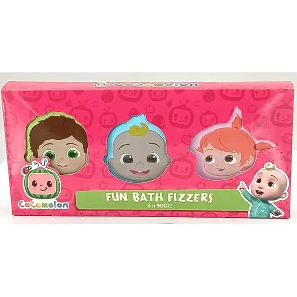 £5 COCOMELON BATH FIZZERS (12)