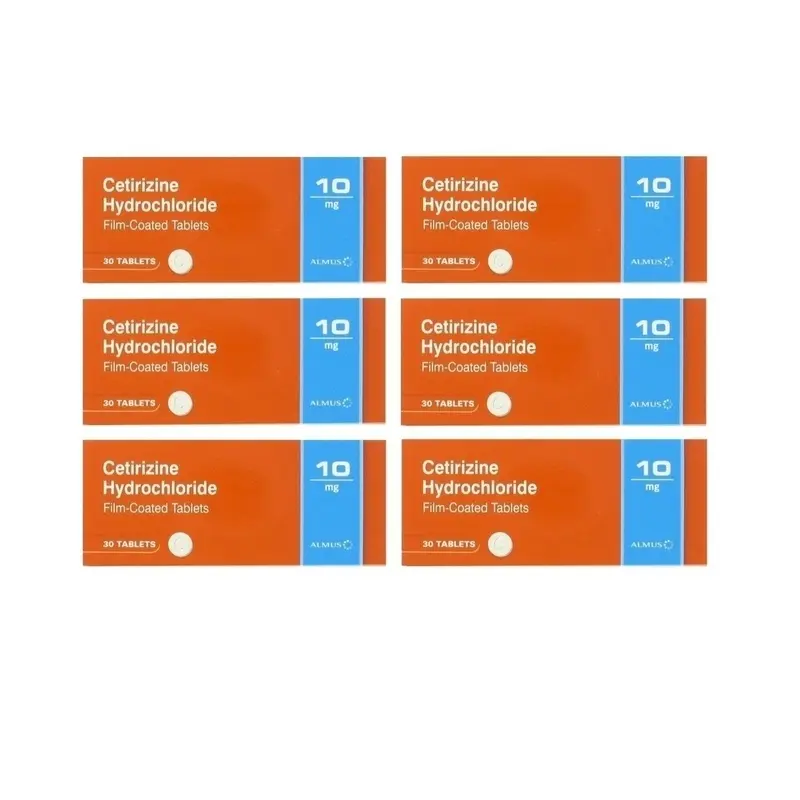 6 MONTHS SUPPLY of Cetirizine 10mg Allergy/Hayfever Relief Tablets with FREE DELIVERY (180 Tablets)