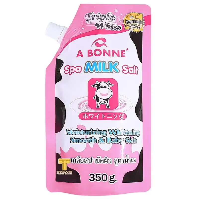 A Bonne Spa Salt Milk Salt Scrub 350g - Micronized Salt Formula
