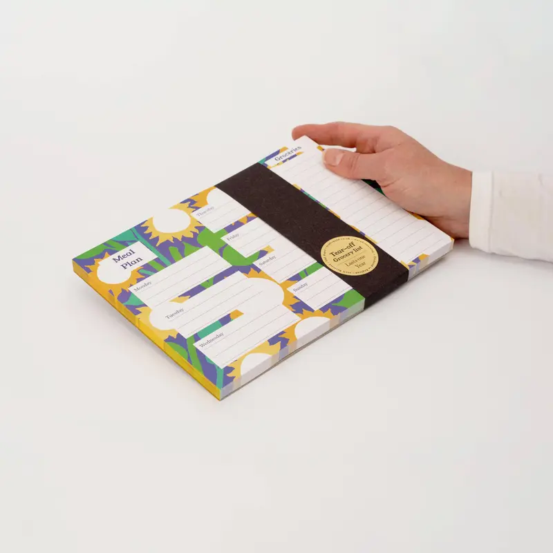 A5 Meal Planner - Blumen