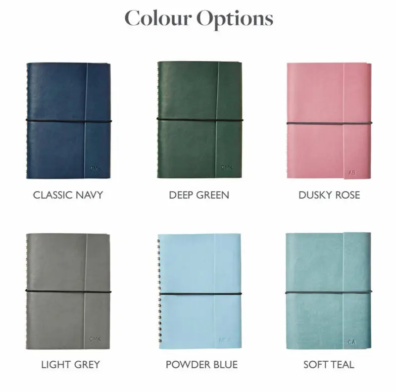 A5 Vegan Leather Notebook