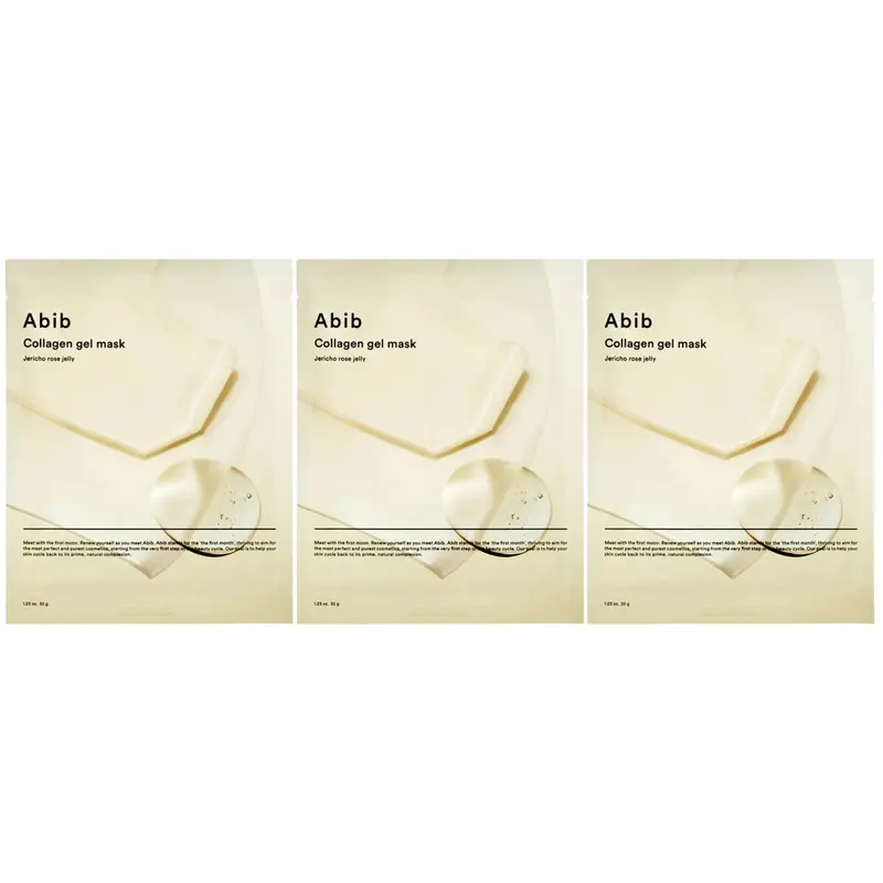 Abib - Collagen Gel Mask Jericho Rose Jelly 27ml. (Pack of 3)