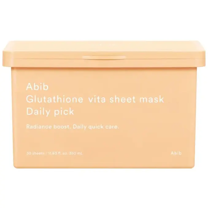 Abib - Glutathione Vita Sheet Face Mask Daily Pick 380ml. (30 Sheets)