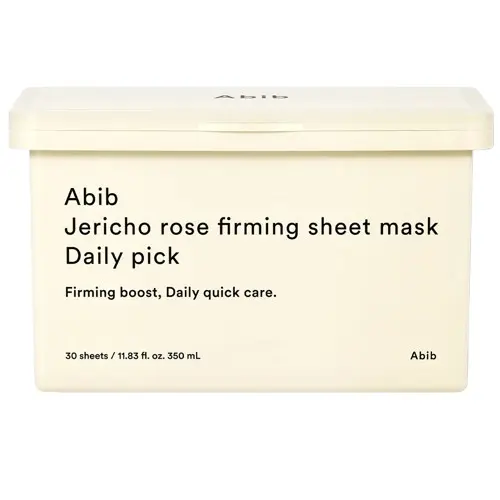 Abib - Jericho Rose Firming Sheet Face Mask Daily Pick 380ml. (30 Sheets)