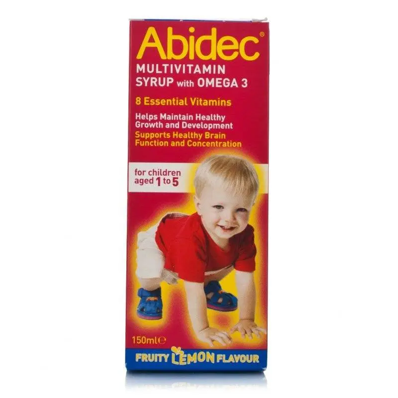 Abidec Multivitamin Syrup with Omega 3 (150ml)