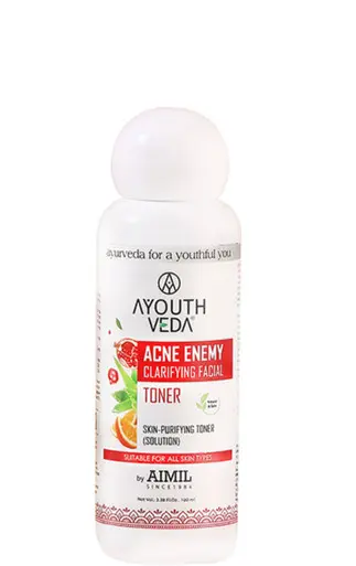 Acne Enemy Clarifying Facial Toner 100ml helps prevent acne and reduces oiliness