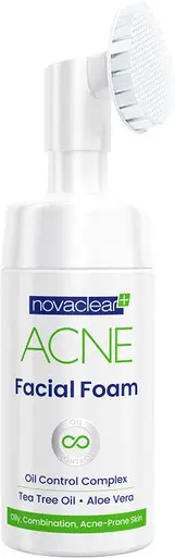 Acne Facial Foam 100ml Thoroughly cleanses and leaves skin refreshed •  Reduces the visibility of pores