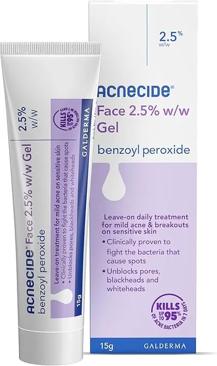 ACNECIDE FACE GEL 2.5% 15G