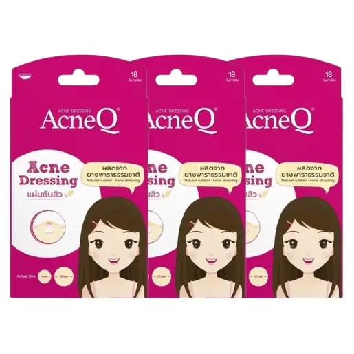 Acneq - Acne Dressing Original - 18 sheets (Pack of 3. total 54 sheets)