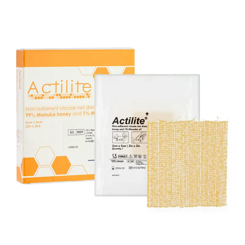 Actilite Non-Adherent Viscose Net Dressing With Honey (Multiple Sizes) (x1 or 10)