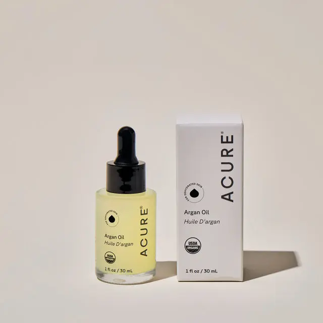 ACURE Argan Oil 30ml – Nourishing Face, Hair & Skin Oil