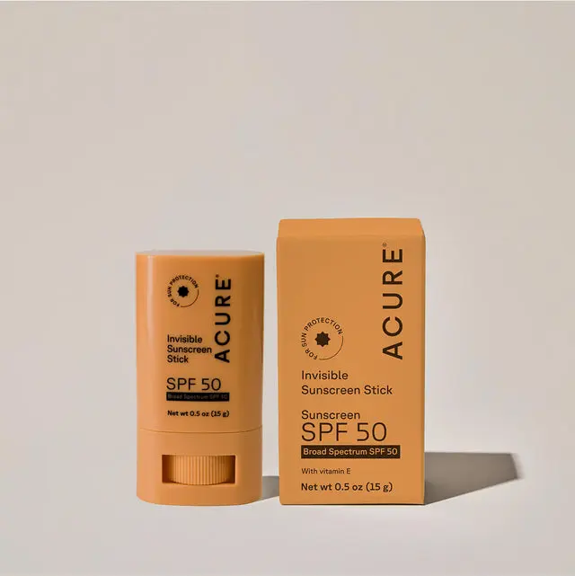 ACURE Invisible Sunscreen Stick SPF 50 15g