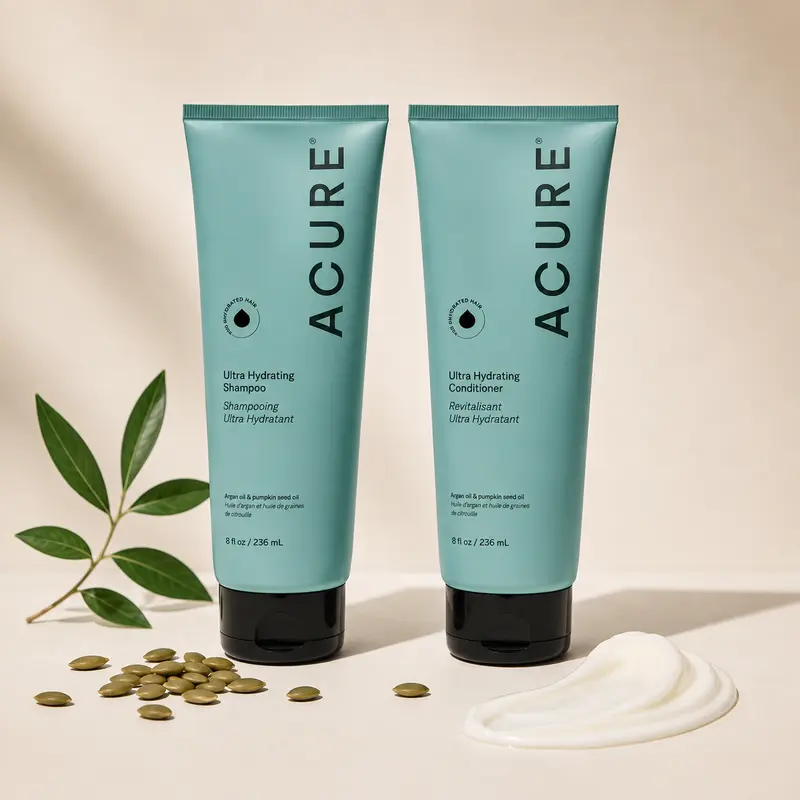 ACURE Ultra Hydrating Shampoo & Condiitoner Bundle