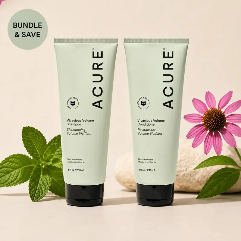 ACURE Vivacious Volume Shampoo & Conditioner Bundle