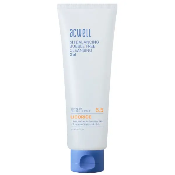 Acwell - pH Balancing Bubble Free Cleansing Gel 160ml.