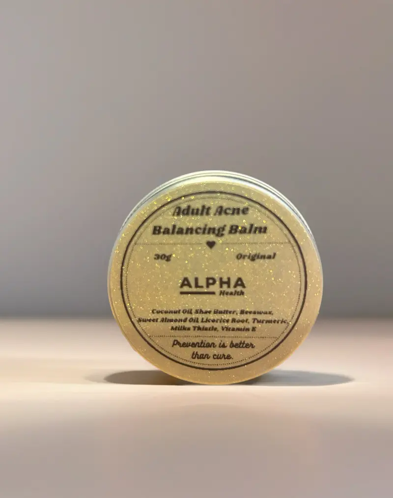 Adult Acne Balancing Balm | Licorice Turmeric Milk Thistle Skin Care