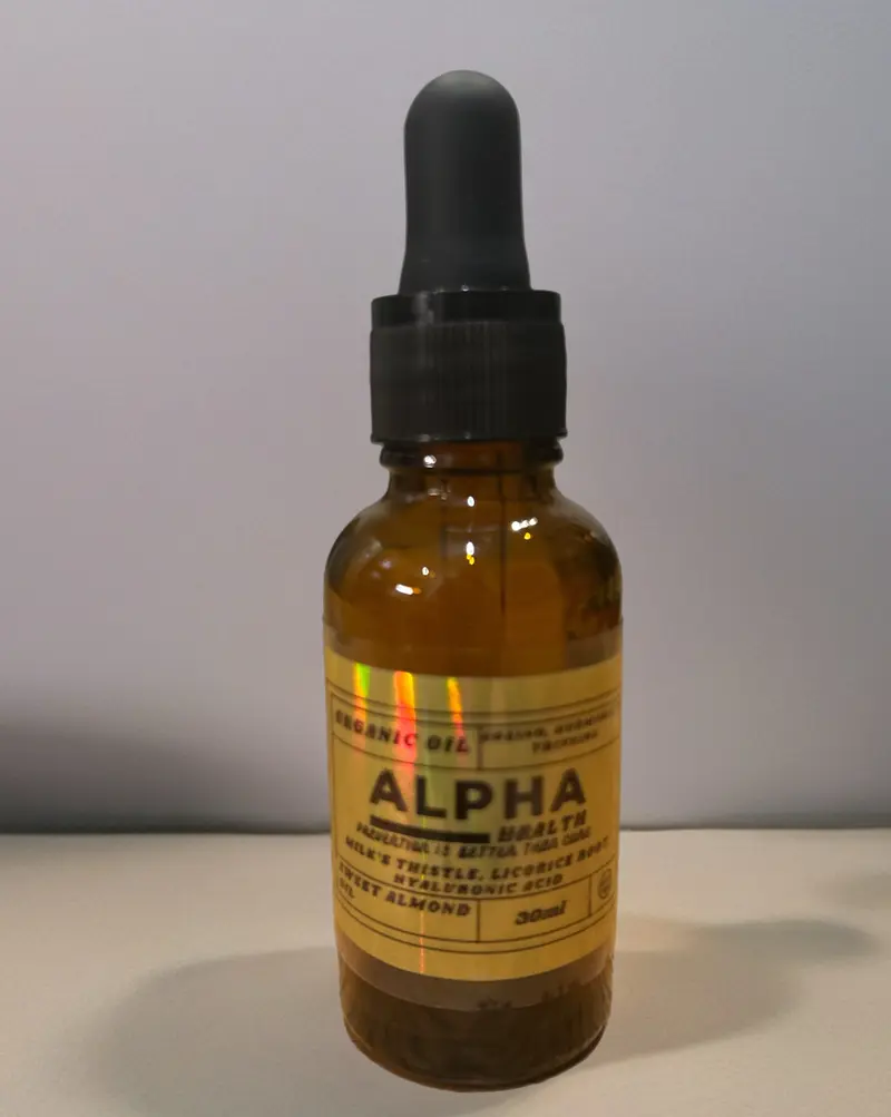 Adult Acne Balancing Oil – Licorice, Turmeric & Herbal Skin Balance