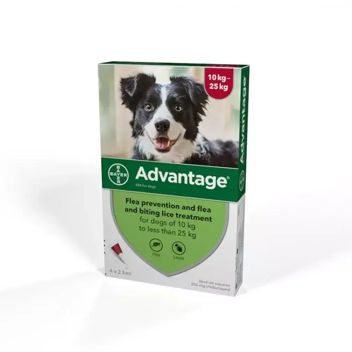 Advantage deworming is suitable for pet dogs 10-25 kg