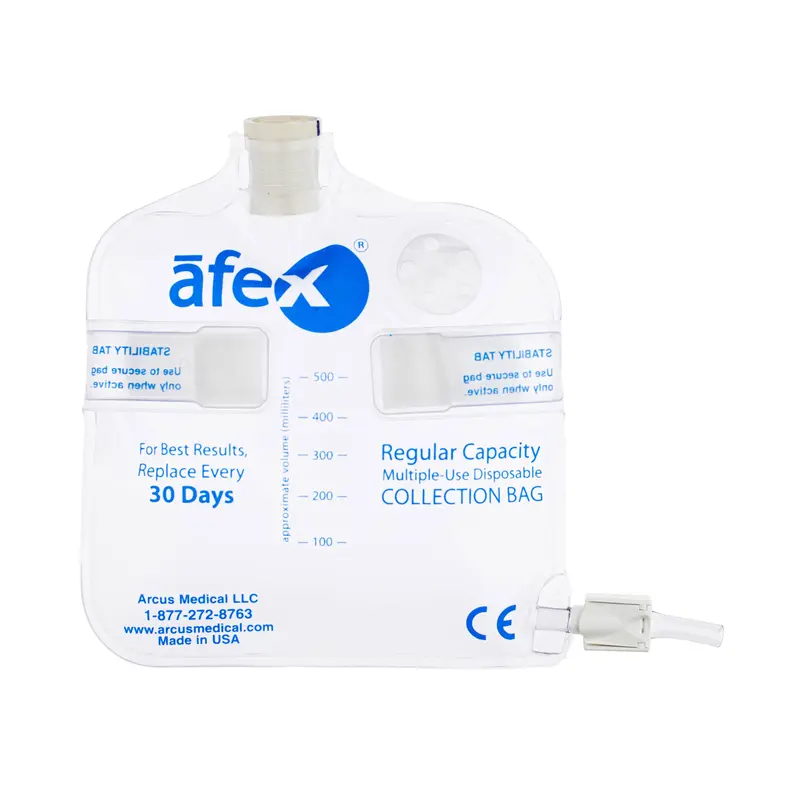 Afex Urine Collection Bag - Male Incontinence System (x1)
