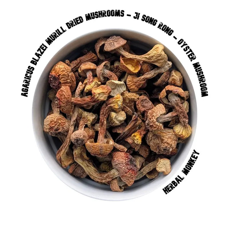 Agaricus Blazei Murill Dried Mushrooms | Premium Botanical