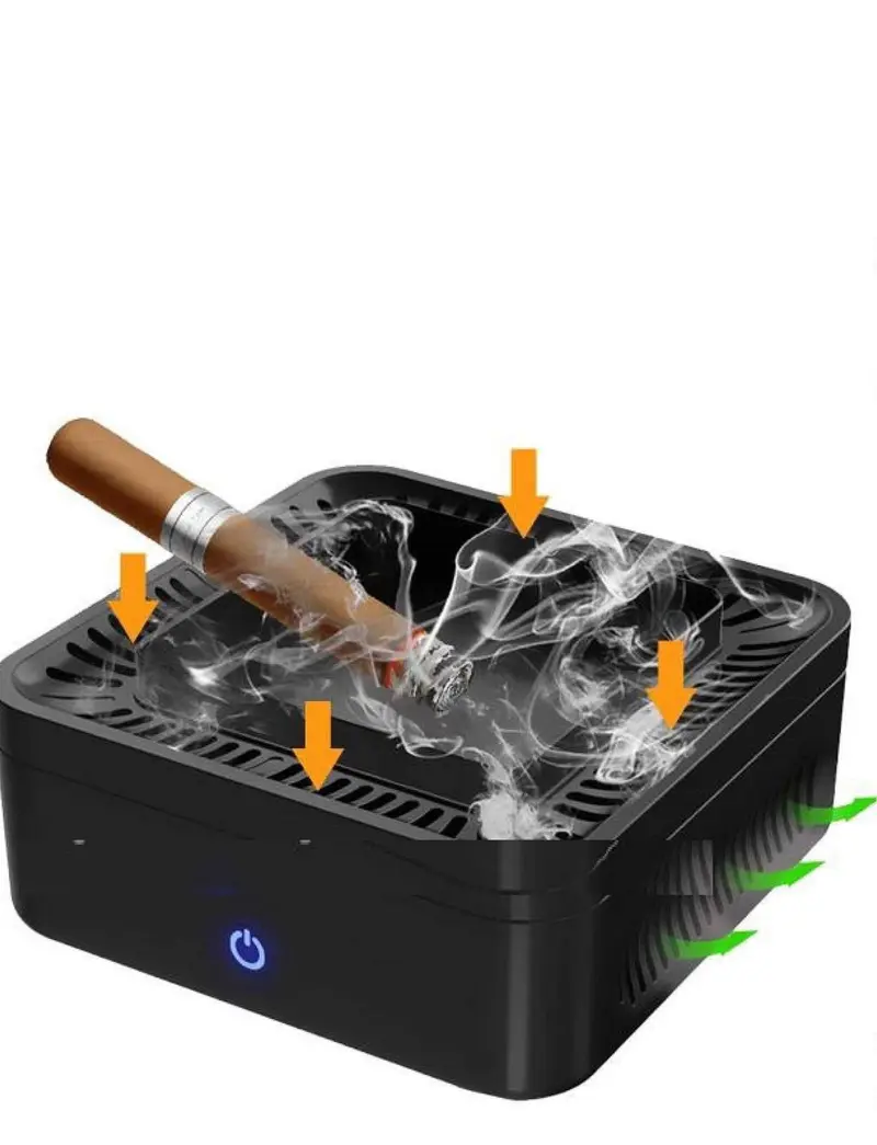 Air Purifier Smokeless Ashtray for Cigarette Smoker