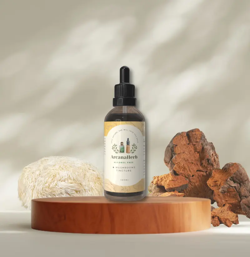 Alcohol Free 4 Mushroom Mix 1