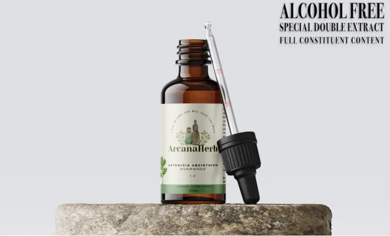 Alcohol free Artemisia absinthium 50ml, 100ml available. 1