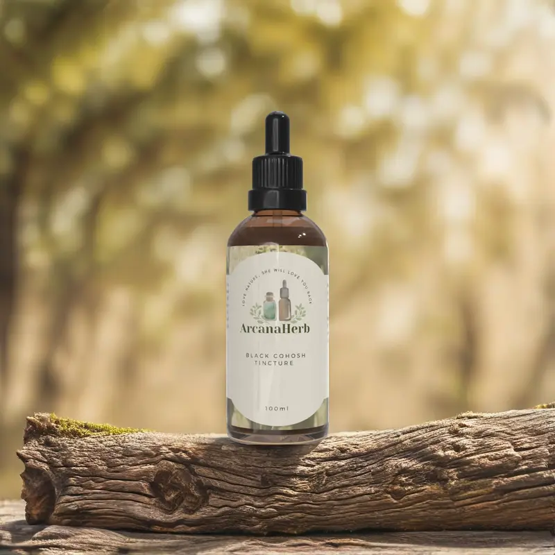 Alcohol Free Black Cohosh Tincture, Glycerine extracted Cimicifuga racemosa 1