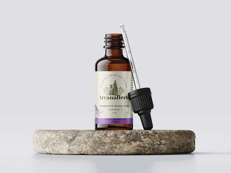 Alcohol Free Elderberry Tincture 1
