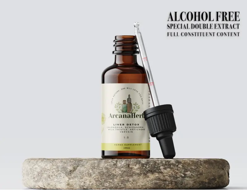 Alcohol free folk lore Liver herbs support tincture. Made with Organic ingredients Milk thistle, shizandra, artichoke, vervain. 1