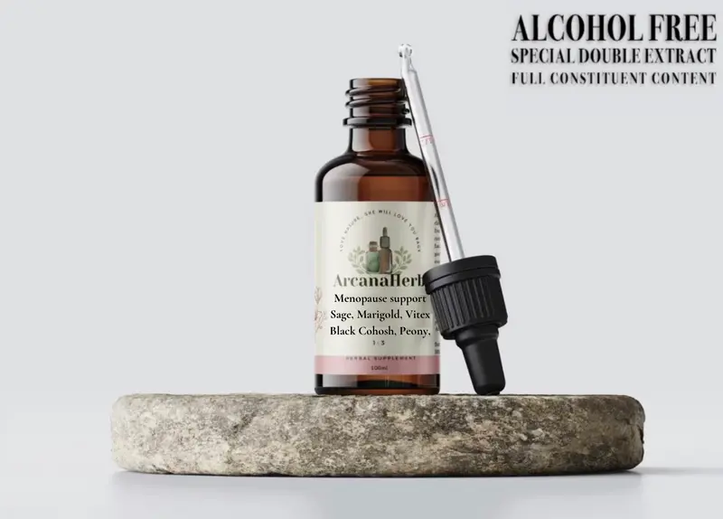 ALCOHOL FREE Menopause Support Tincture 1