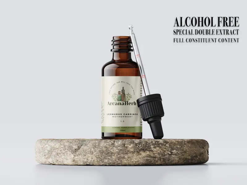 Alcohol Free Motherwort Tincture. 1